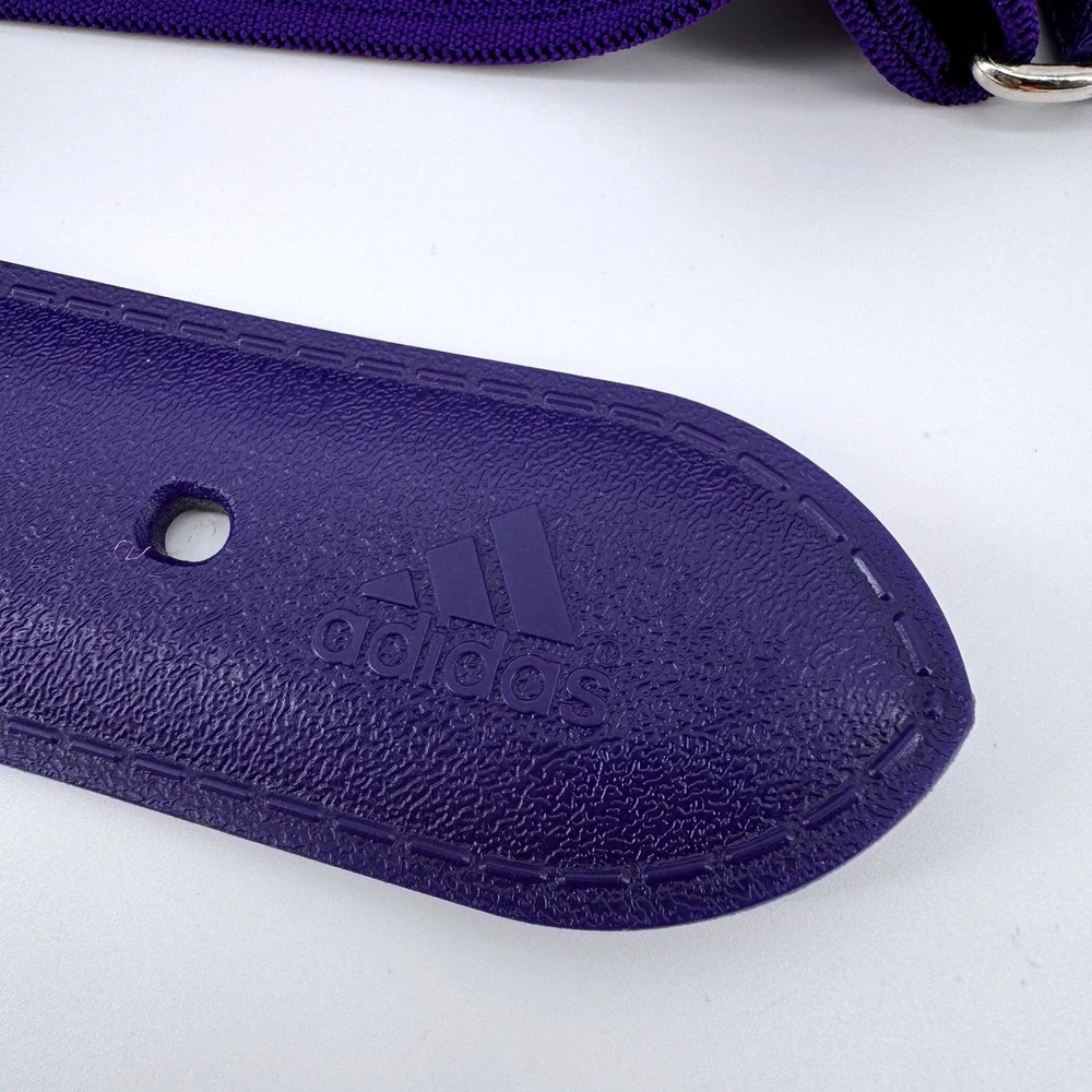 Adidas Baseball Softbal Belt Men Women OS Purple Elastic Adj Athletic 22 - 42 in